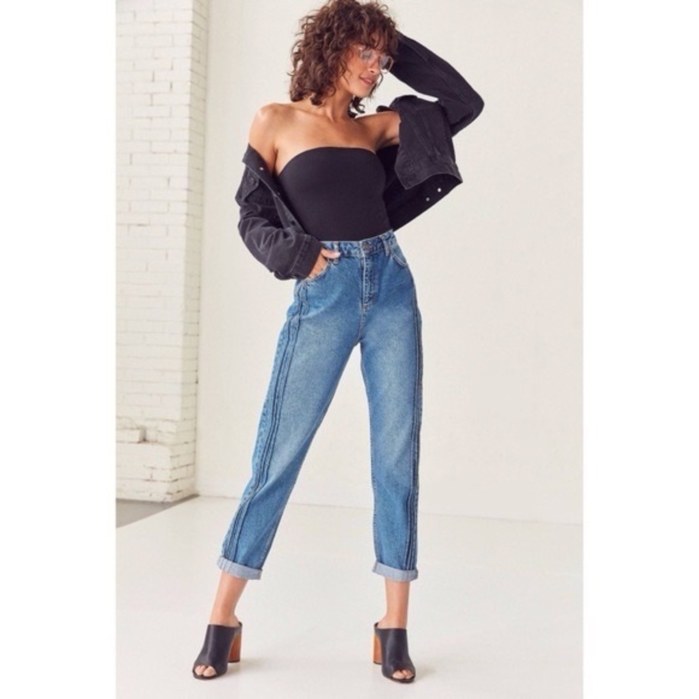Urban Outfitters BDG High Rise Pintuck Mom Jeans
